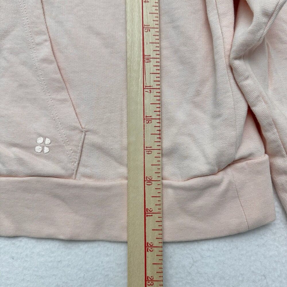 Sweaty Betty Womens Hoodie Size 8 M Pink After Class Relaxed Pullover Sweatshirt - Picture 8 of 10